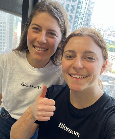Ali Rosenberg joins sister Gaby Rosenberg as Co-Founder at Blossom App Ali Rosenberg joins sister Gaby Rosenberg as Co-Founder at Blossom App