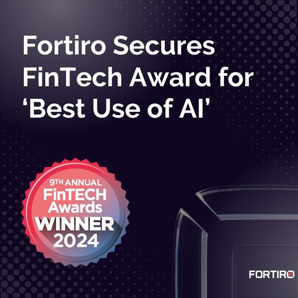 Fortiro secures Australian FinTech Award for AI and recognition for Innovation in Lending Fortiro secures Australian FinTech Award for AI and recognition for Innovation in Lending