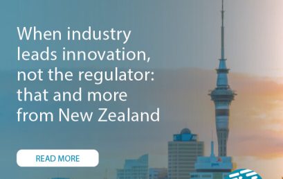 When industry leads innovation, not the regulator: that and more from New Zealand
