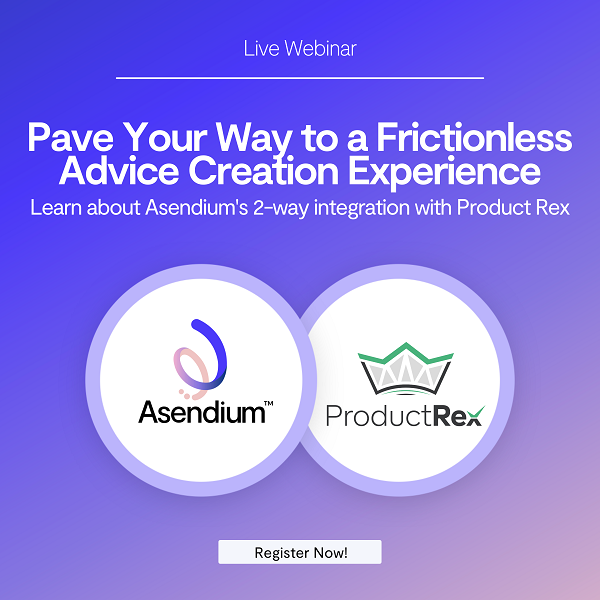 Asendium announces integration with ProductRex for real-time investment comparisons Asendium announces integration with ProductRex for real-time investment comparisons