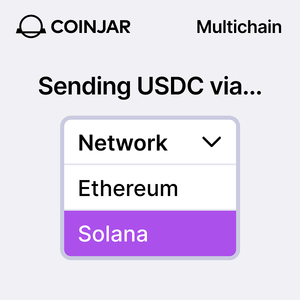 CoinJar is the first Australian crypto exchange to offer multichain transactions CoinJar is the first Australian crypto exchange to offer multichain transactions