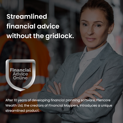 Plencore Wealth, the creators of Financial Mappers, launches Financial Advice Online