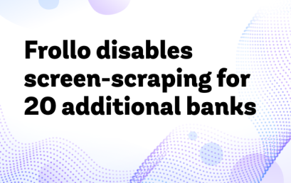 Frollo disables screen-scraping for 20 additional banks in favour of Open Banking